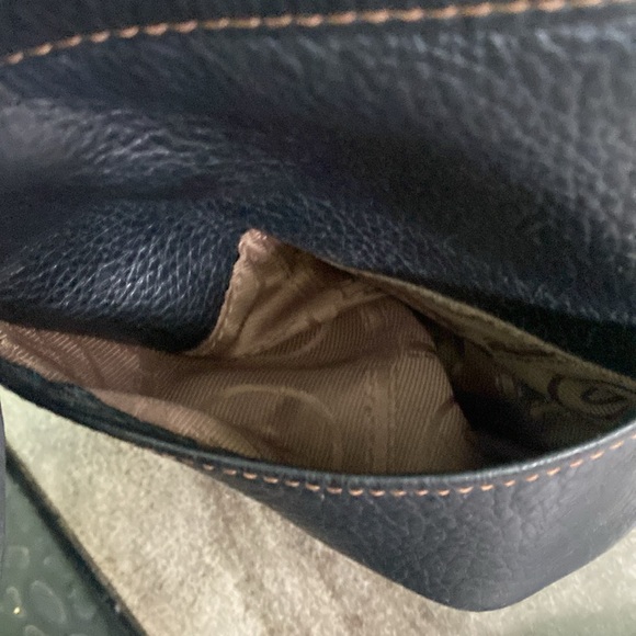 Brighton Mason black/chocolate leather bag E817805 - Picture 15 of 16